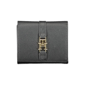 Tommy Hilfiger Black Polyethylene Wallet - Beyzy Store - Tommy Hilfiger
