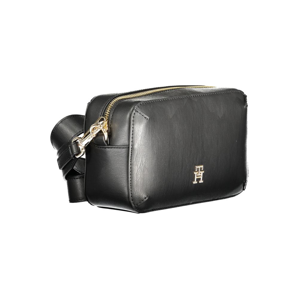 Tommy Hilfiger Black Polyethylene Women Handbag - Beyzy Store - Tommy Hilfiger