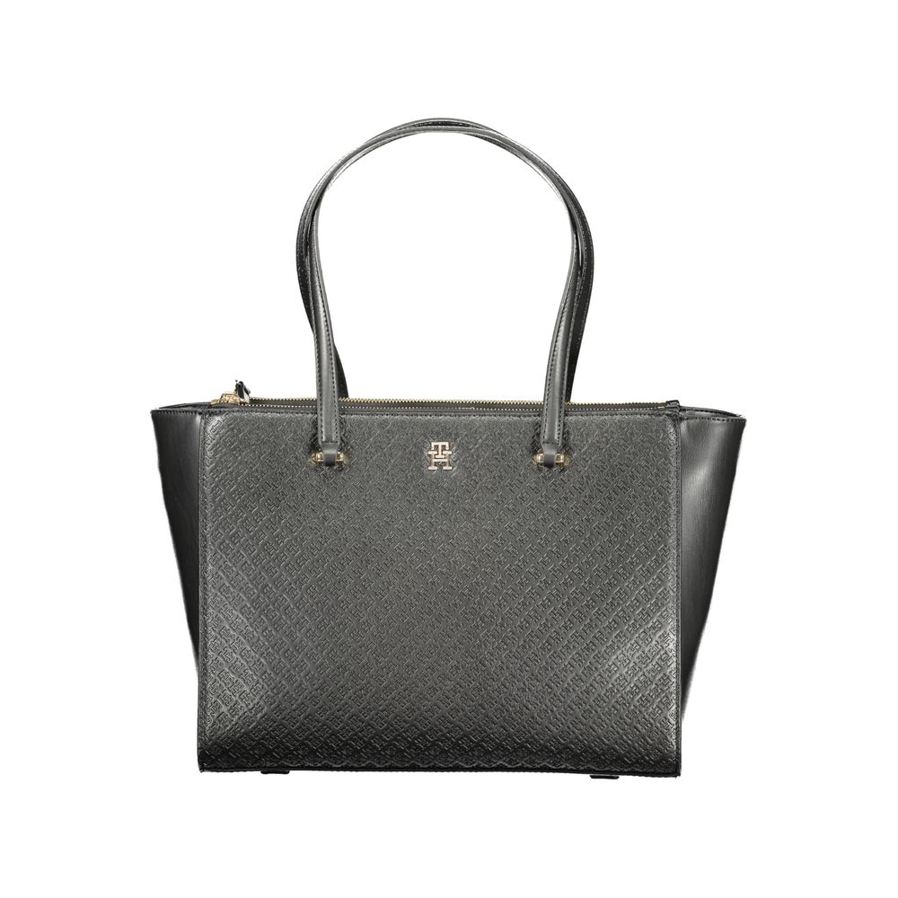Tommy Hilfiger Black Polyethylene Women Handbag - Beyzy Store - Tommy Hilfiger