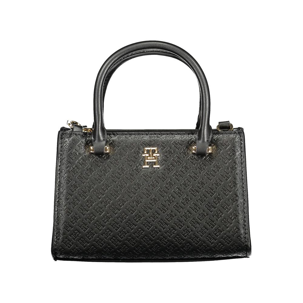 Tommy Hilfiger Black Polyethylene Women Handbag - Beyzy Store - Tommy Hilfiger