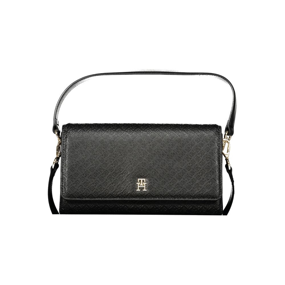 Tommy Hilfiger Black Polyethylene Women Handbag - Beyzy Store - Tommy Hilfiger