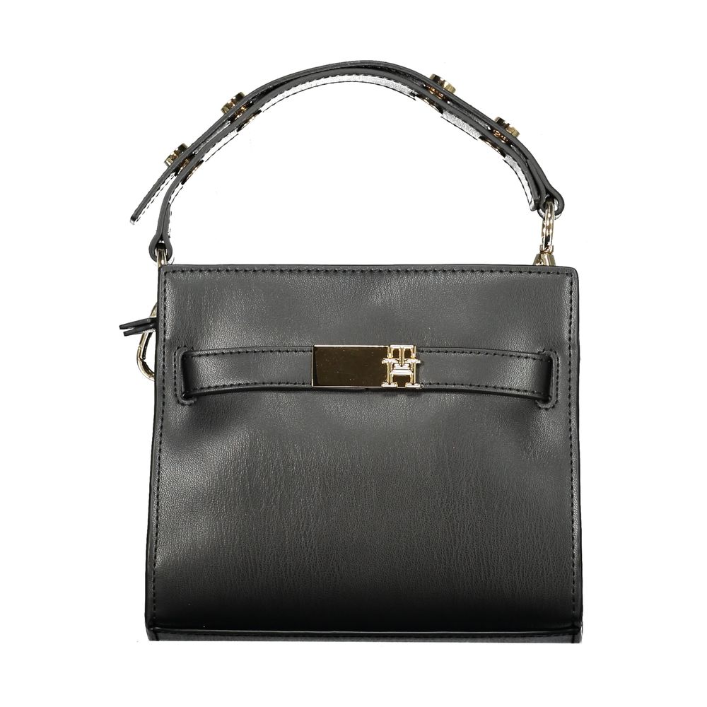 Tommy Hilfiger Black Polyethylene Women Handbag - Beyzy Store - Tommy Hilfiger
