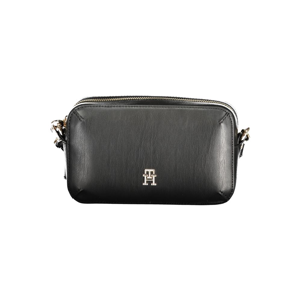 Tommy Hilfiger Black Polyethylene Women Handbag - Beyzy Store - Tommy Hilfiger