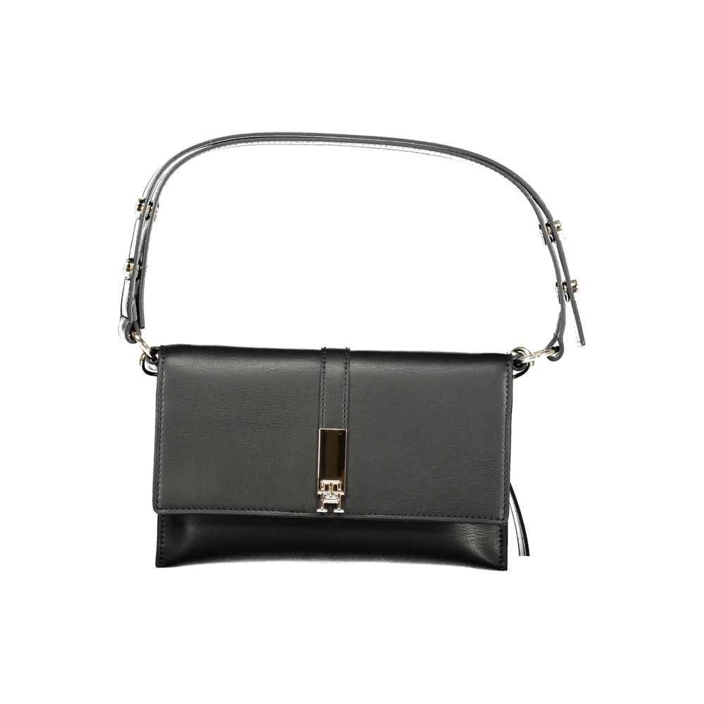 Tommy Hilfiger Black Polyethylene Women Handbag - Beyzy Store - Tommy Hilfiger