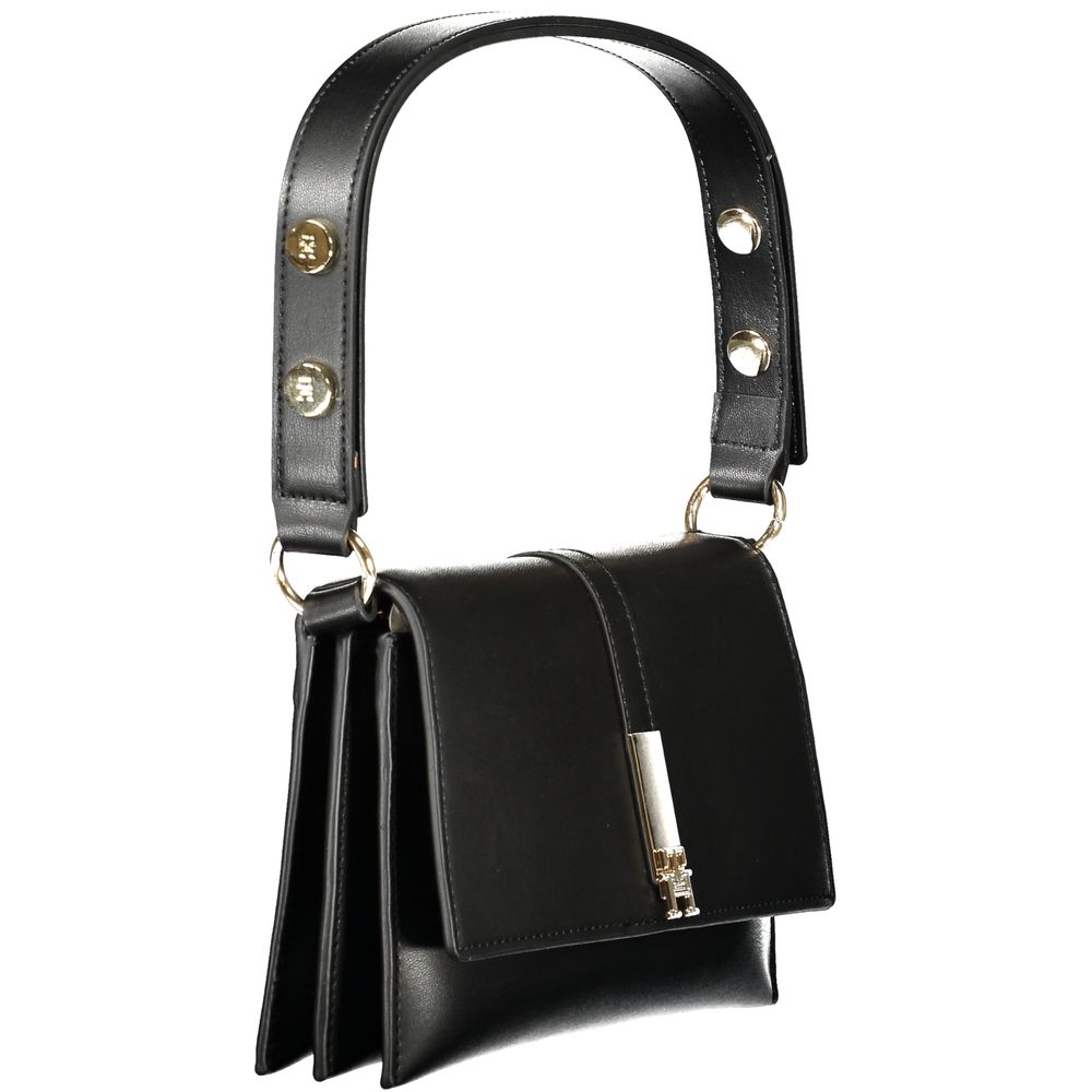 Tommy Hilfiger Black Polyethylene Women Handbag - Beyzy Store - Tommy Hilfiger