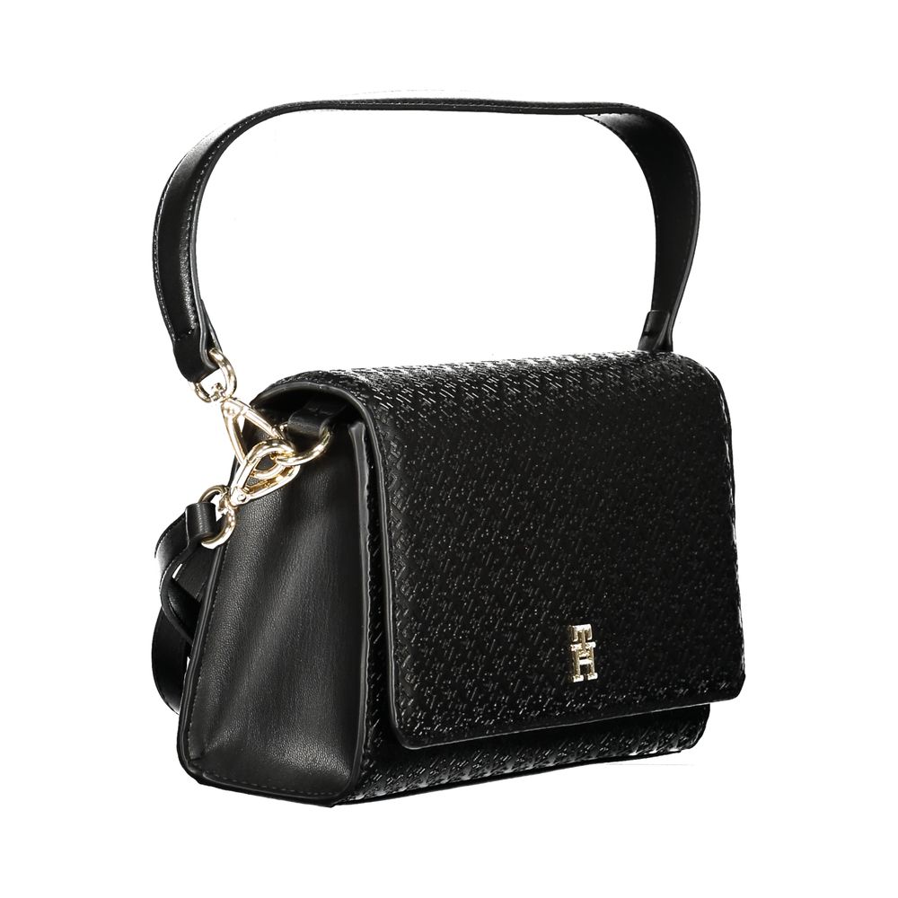 Tommy Hilfiger Black Polyethylene Women Handbag - Beyzy Store - Tommy Hilfiger
