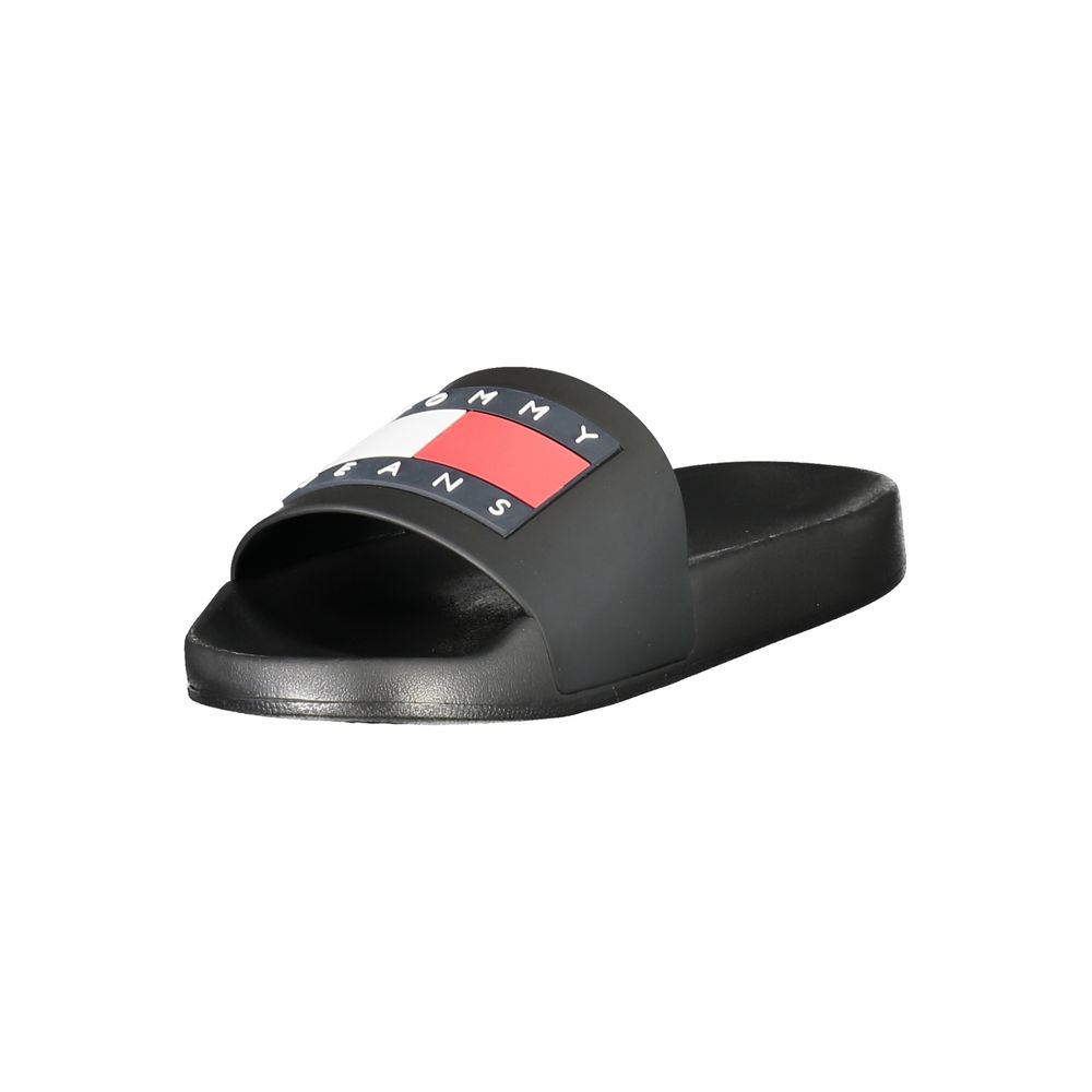 Tommy Hilfiger Black Polyethylene Women Sandal - Beyzy Store - Tommy Hilfiger