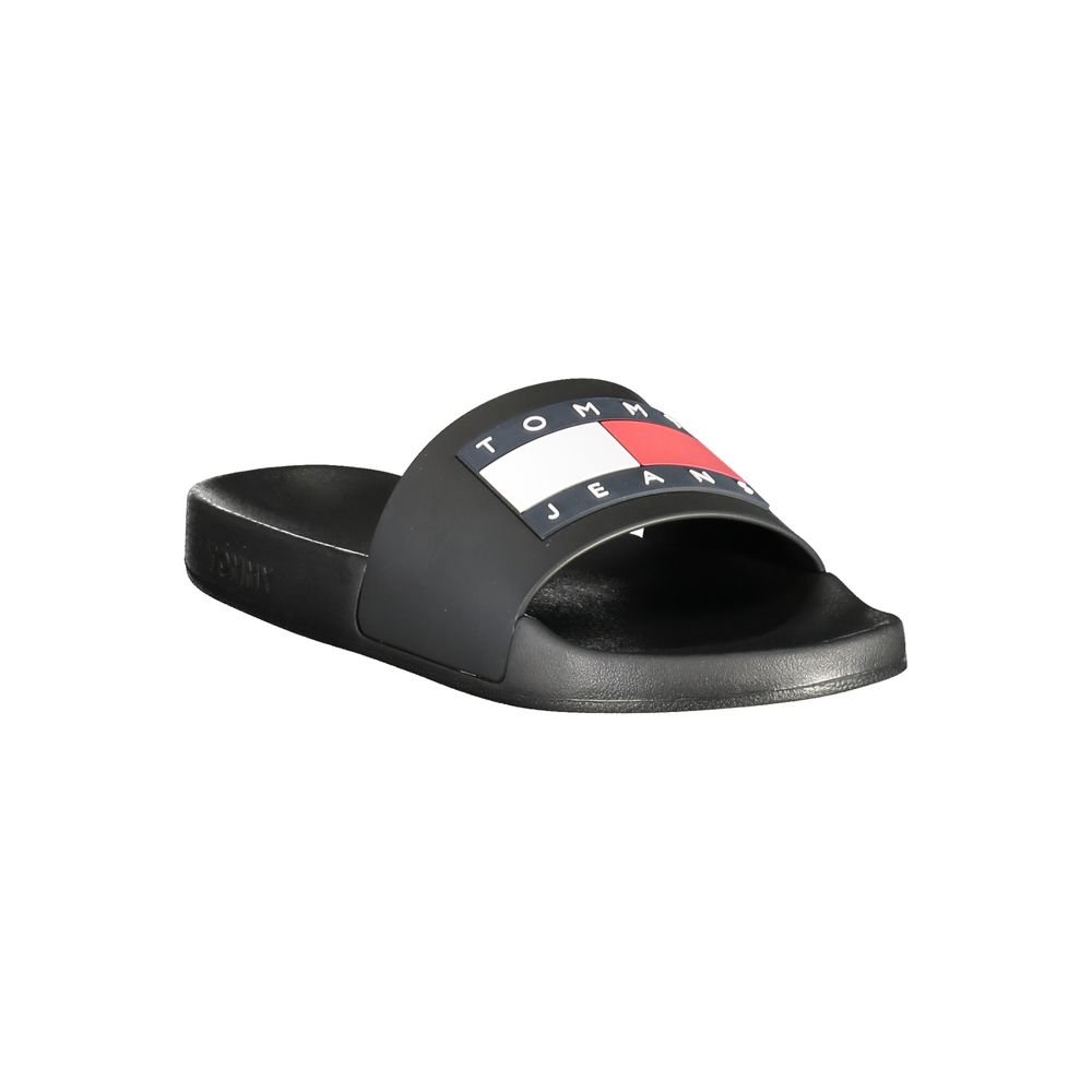 Tommy Hilfiger Black Polyethylene Women Sandal - Beyzy Store - Tommy Hilfiger