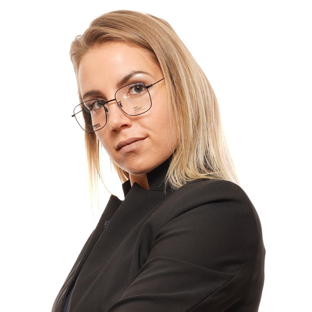 Tommy Hilfiger Black Unisex Glasses Frame - Beyzy Store - Tommy Hilfiger