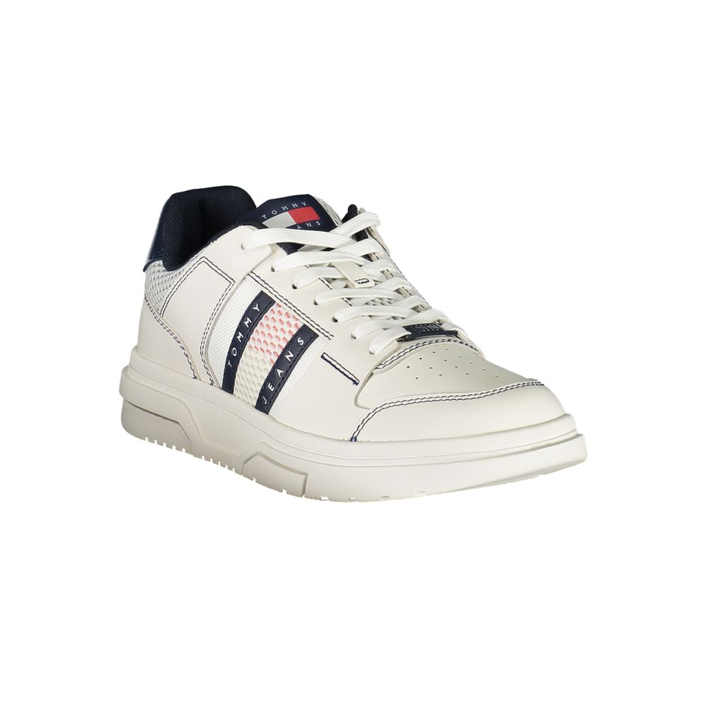 Tommy Hilfiger Blue Leather Men Sneaker - Beyzy Store - Tommy Hilfiger