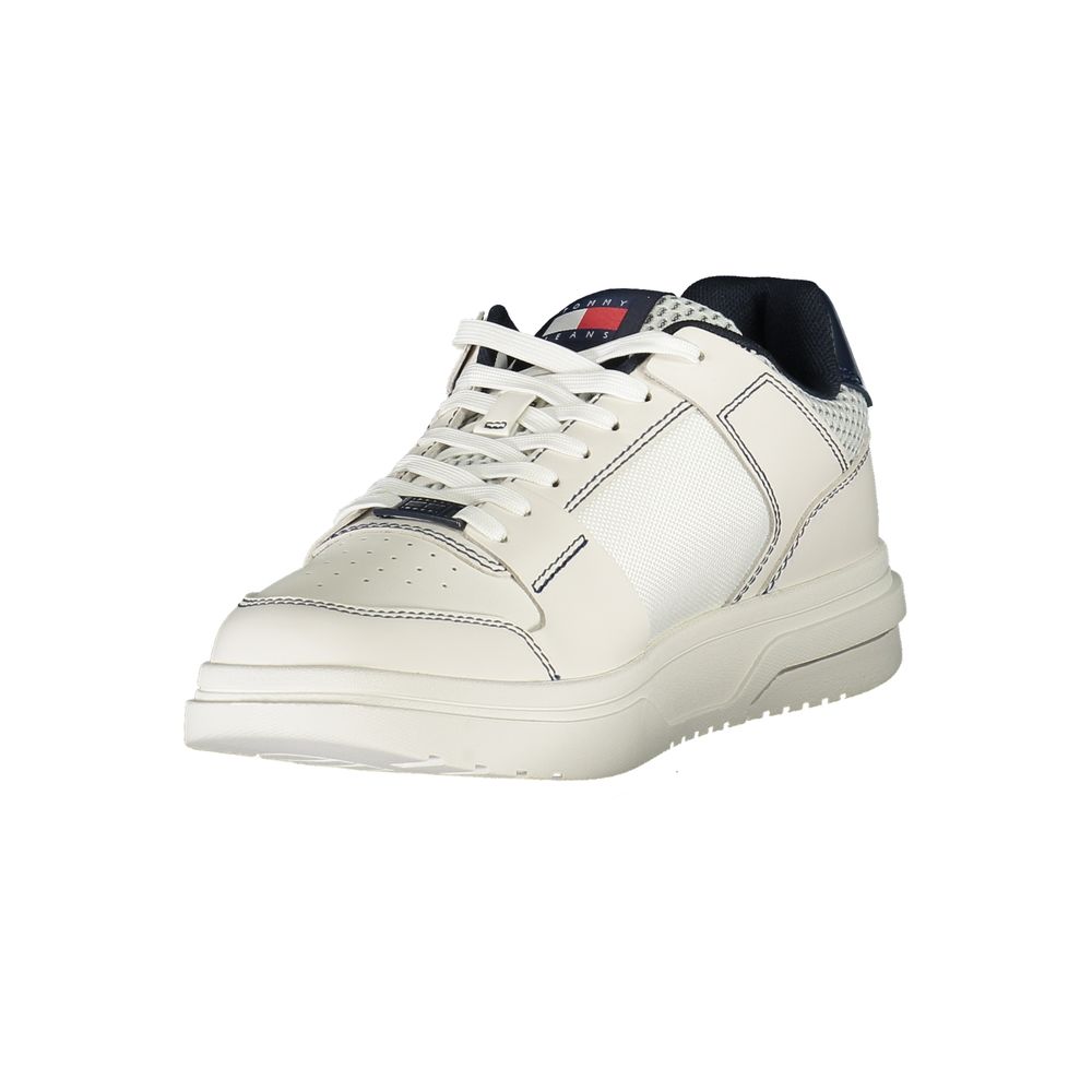 Tommy Hilfiger Blue Leather Men Sneaker - Beyzy Store - Tommy Hilfiger