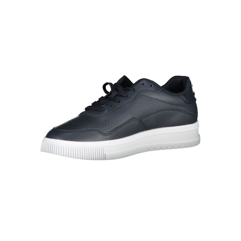 Tommy Hilfiger Blue Leather Men Sneaker - Beyzy Store - Tommy Hilfiger
