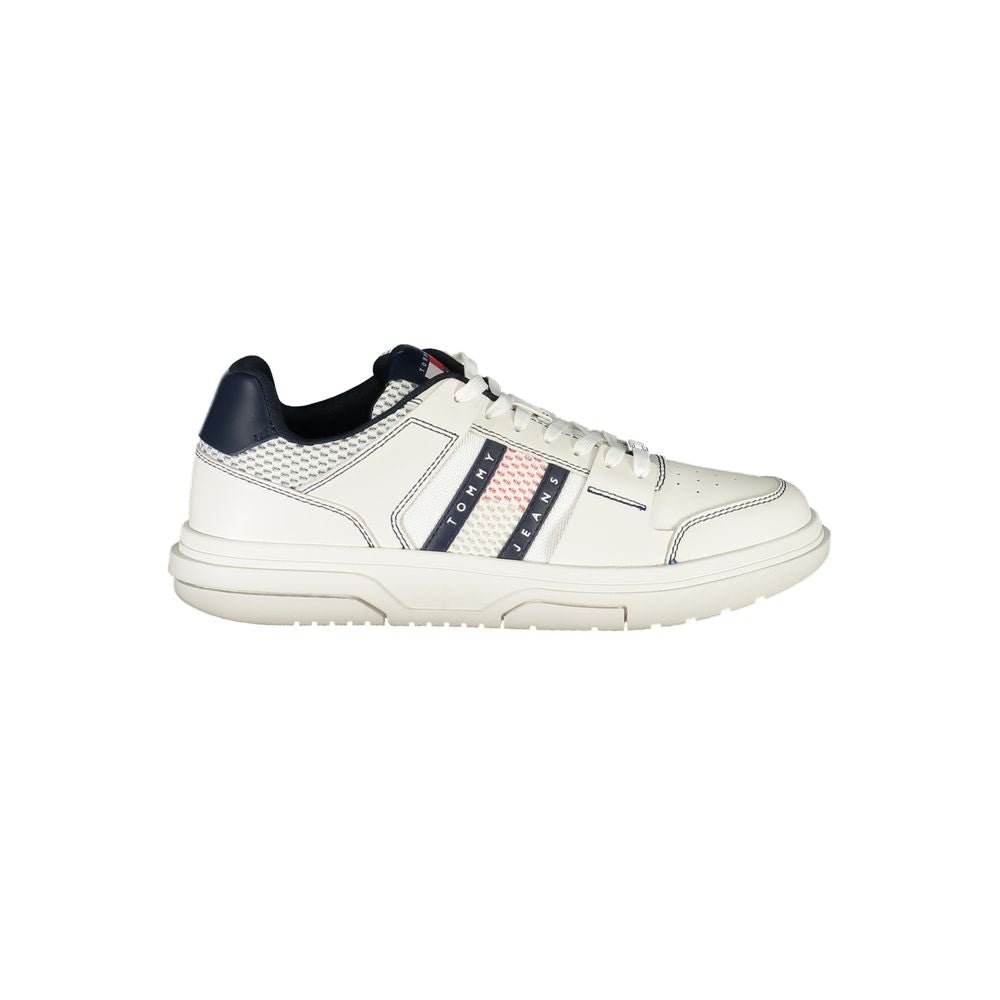 Tommy Hilfiger Blue Leather Men Sneaker - Beyzy Store - Tommy Hilfiger