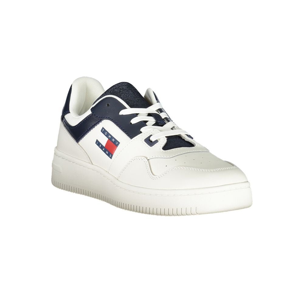 Tommy Hilfiger Blue Leather Men Sneaker - Beyzy Store - Tommy Hilfiger