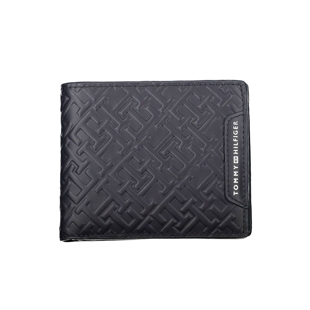 Tommy Hilfiger Blue Leather Men Wallet - Beyzy Store - Tommy Hilfiger