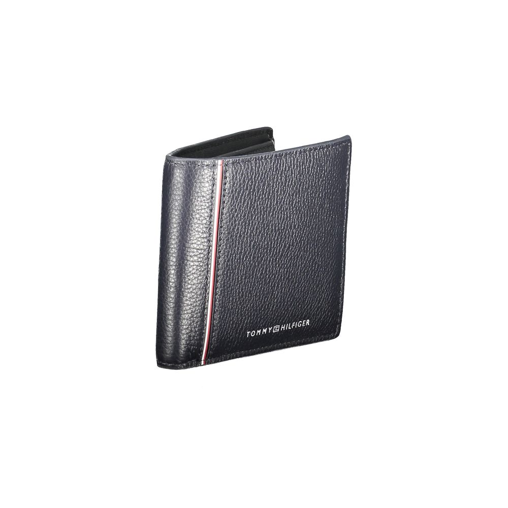 Tommy Hilfiger Blue Leather Men Wallet - Beyzy Store - Tommy Hilfiger