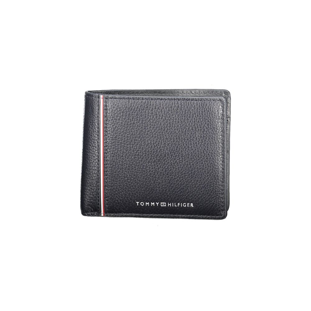 Tommy Hilfiger Blue Leather Men Wallet - Beyzy Store - Tommy Hilfiger