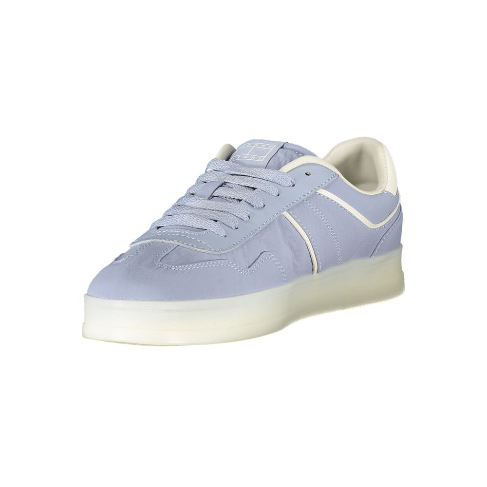 Tommy Hilfiger Blue Leather Women Sneaker - Beyzy Store - Tommy Hilfiger