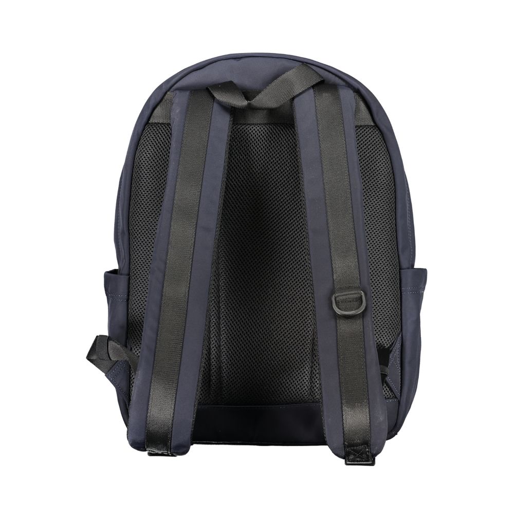 Tommy Hilfiger Blue Polyester Backpack - Beyzy Store - Tommy Hilfiger