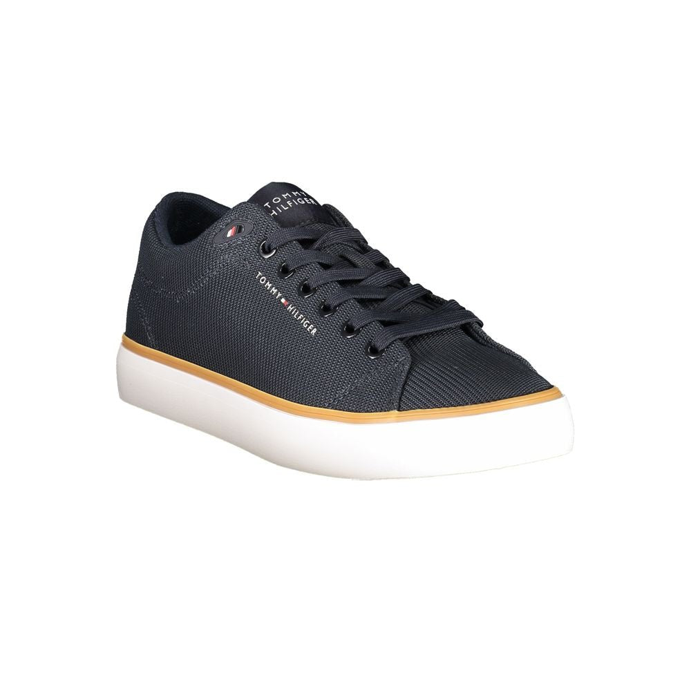 Tommy Hilfiger Blue Polyester Men Sneaker - Beyzy Store - Tommy Hilfiger