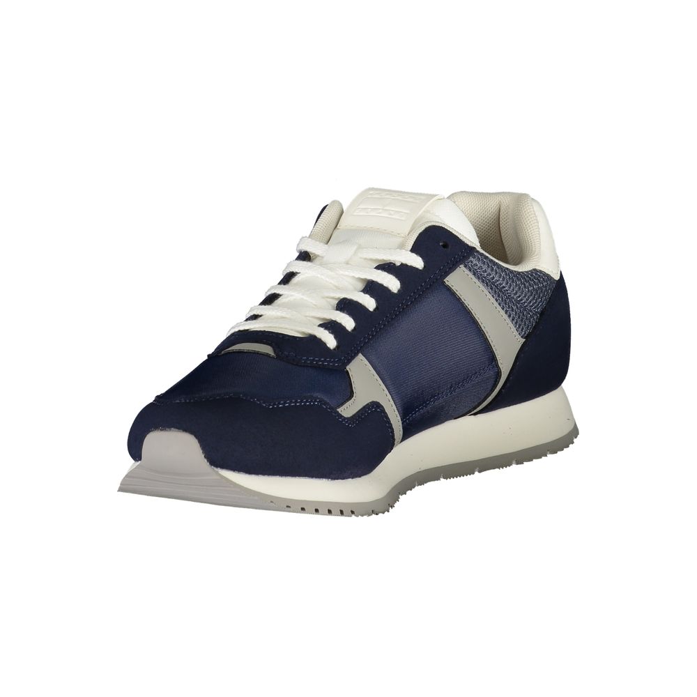 Tommy Hilfiger Blue Polyester Men Sneaker - Beyzy Store - Tommy Hilfiger