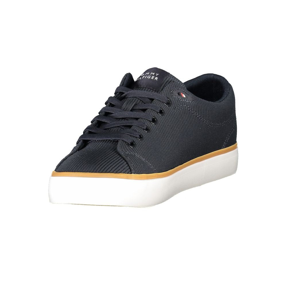 Tommy Hilfiger Blue Polyester Men Sneaker - Beyzy Store - Tommy Hilfiger