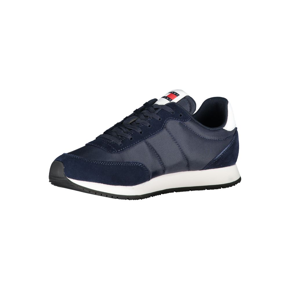 Tommy Hilfiger Blue Polyester Sneaker - Beyzy Store - Tommy Hilfiger