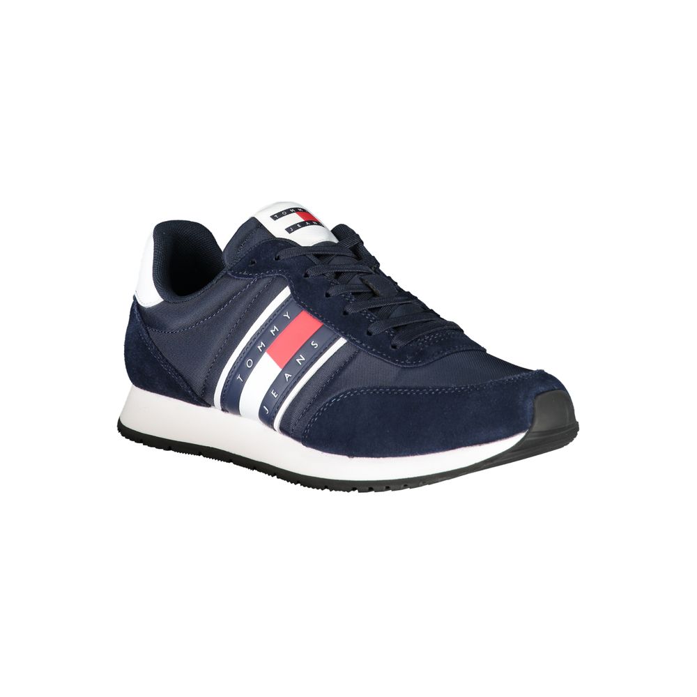 Tommy Hilfiger Blue Polyester Sneaker - Beyzy Store - Tommy Hilfiger
