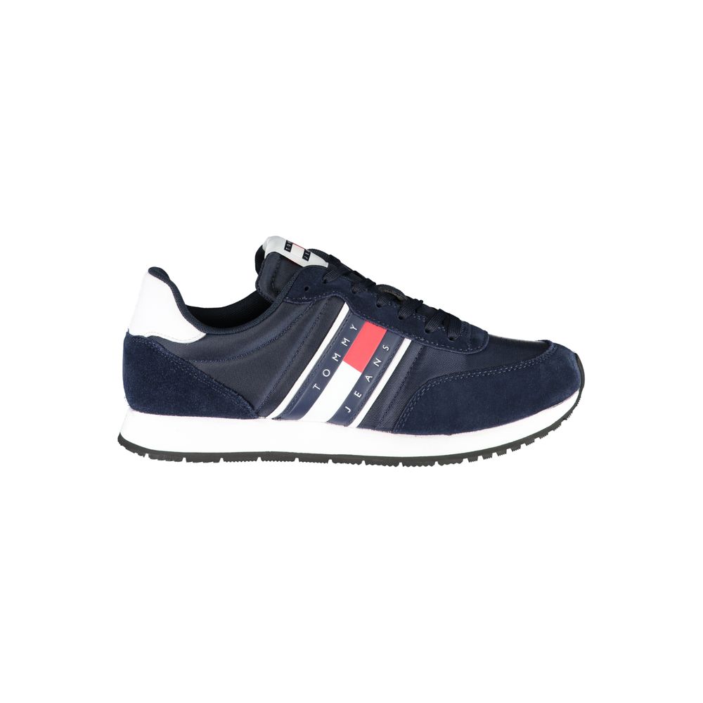 Tommy Hilfiger Blue Polyester Sneaker - Beyzy Store - Tommy Hilfiger