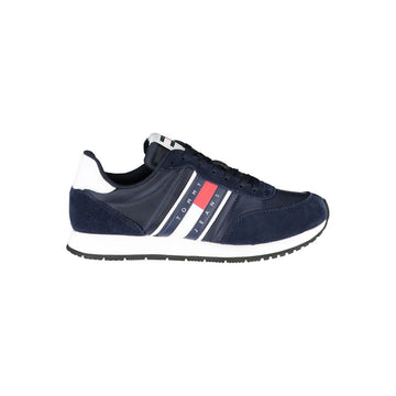 Tommy Hilfiger Blue Polyester Sneaker - Beyzy Store - Tommy Hilfiger