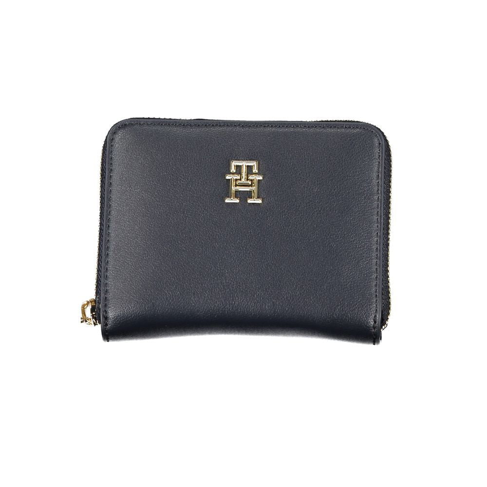 Tommy Hilfiger Blue Polyester Wallet - Beyzy Store - Tommy Hilfiger