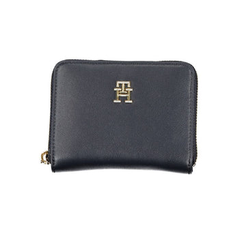 Tommy Hilfiger Blue Polyester Wallet - Beyzy Store - Tommy Hilfiger