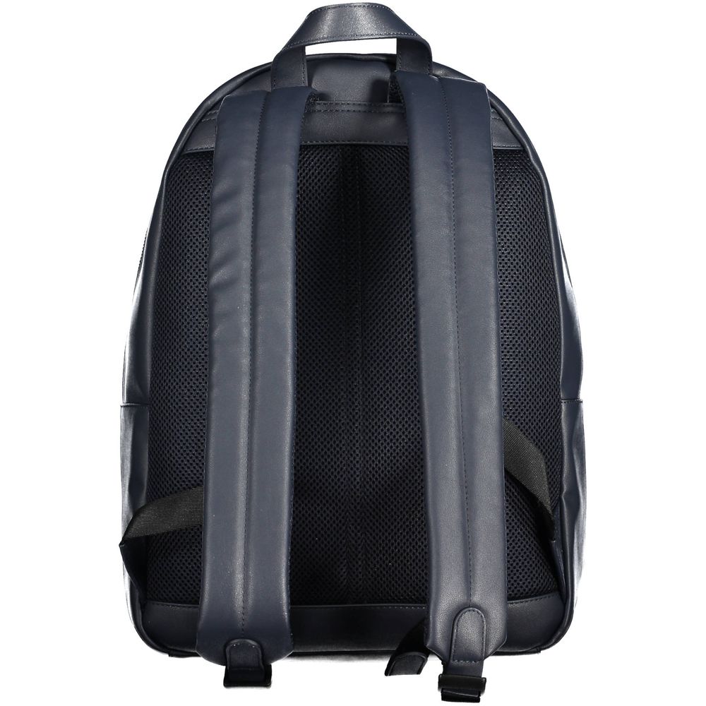 Tommy Hilfiger Blue Polyethylene Men Backpack - Beyzy Store - Tommy Hilfiger