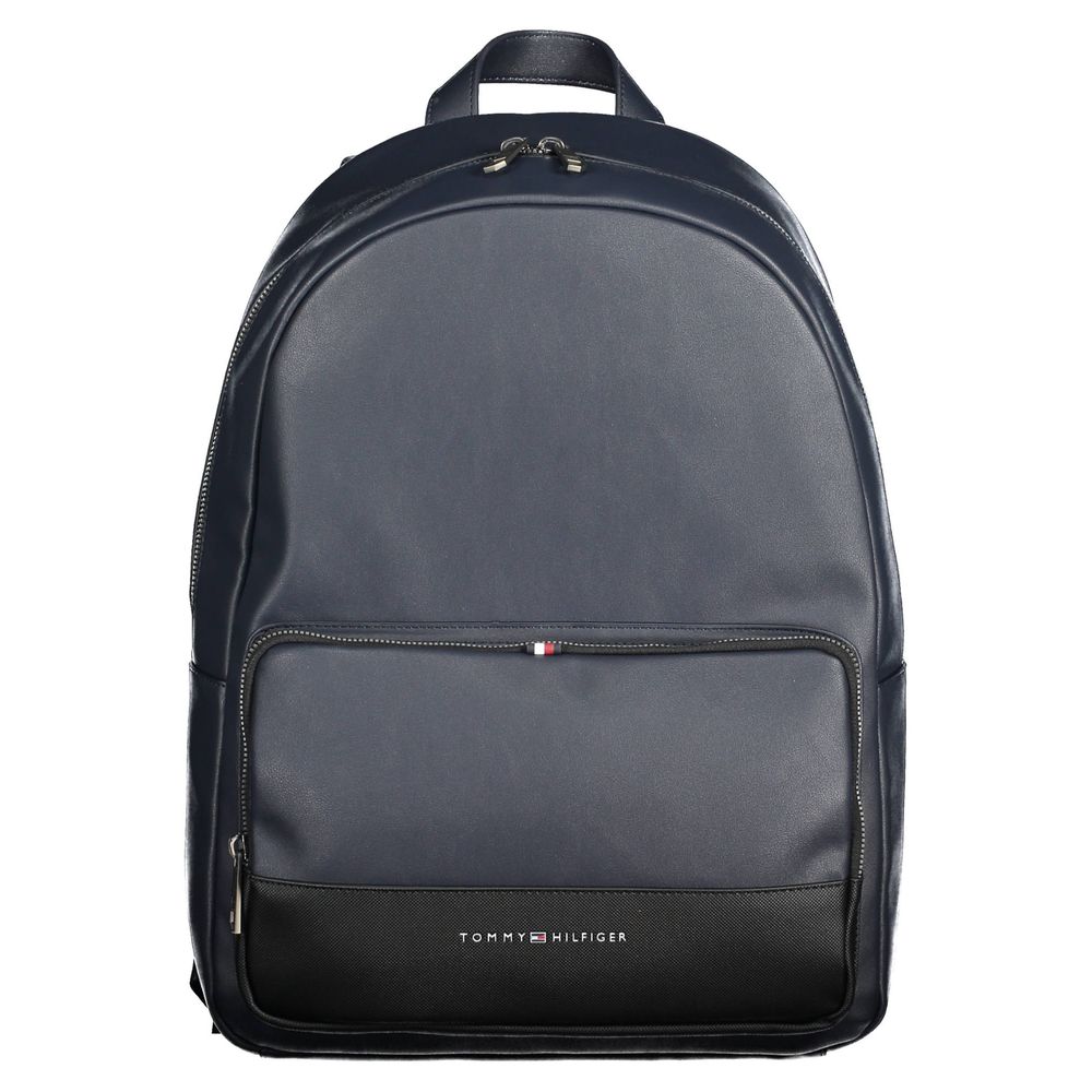 Tommy Hilfiger Blue Polyethylene Men Backpack - Beyzy Store - Tommy Hilfiger