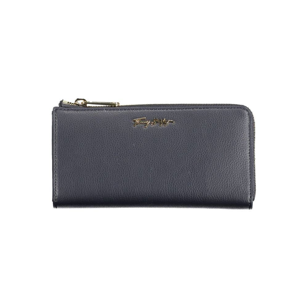 Tommy Hilfiger Blue Polyethylene Women Wallet - Beyzy Store - Tommy Hilfiger