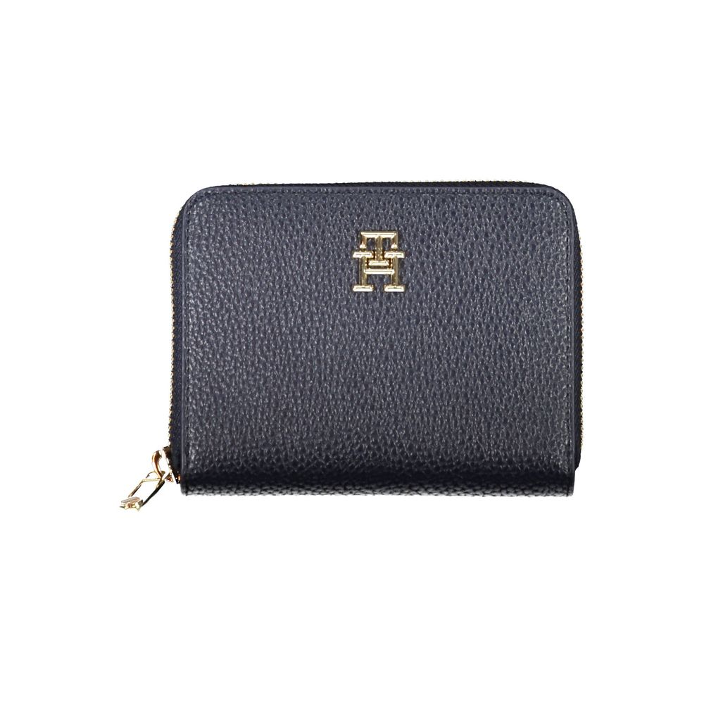 Tommy Hilfiger Blue Polyethylene Women Wallet - Beyzy Store - Tommy Hilfiger