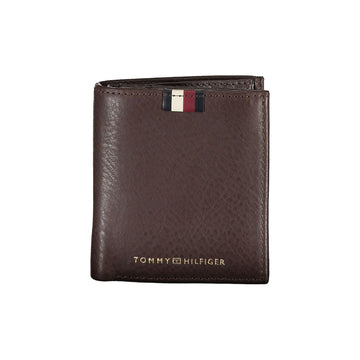 Tommy Hilfiger Brown Leather Wallet - Beyzy Store - Tommy Hilfiger