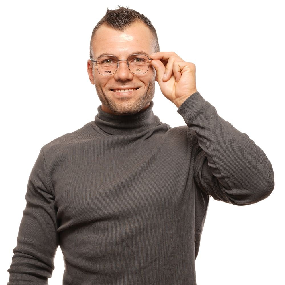 Tommy Hilfiger Gray Unisex Glasses Frame - Beyzy Store - Tommy Hilfiger