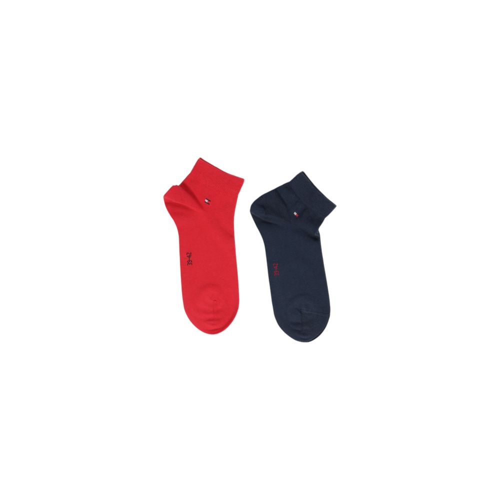 Tommy Hilfiger Red Cotton Sock - Beyzy Store - Tommy Hilfiger