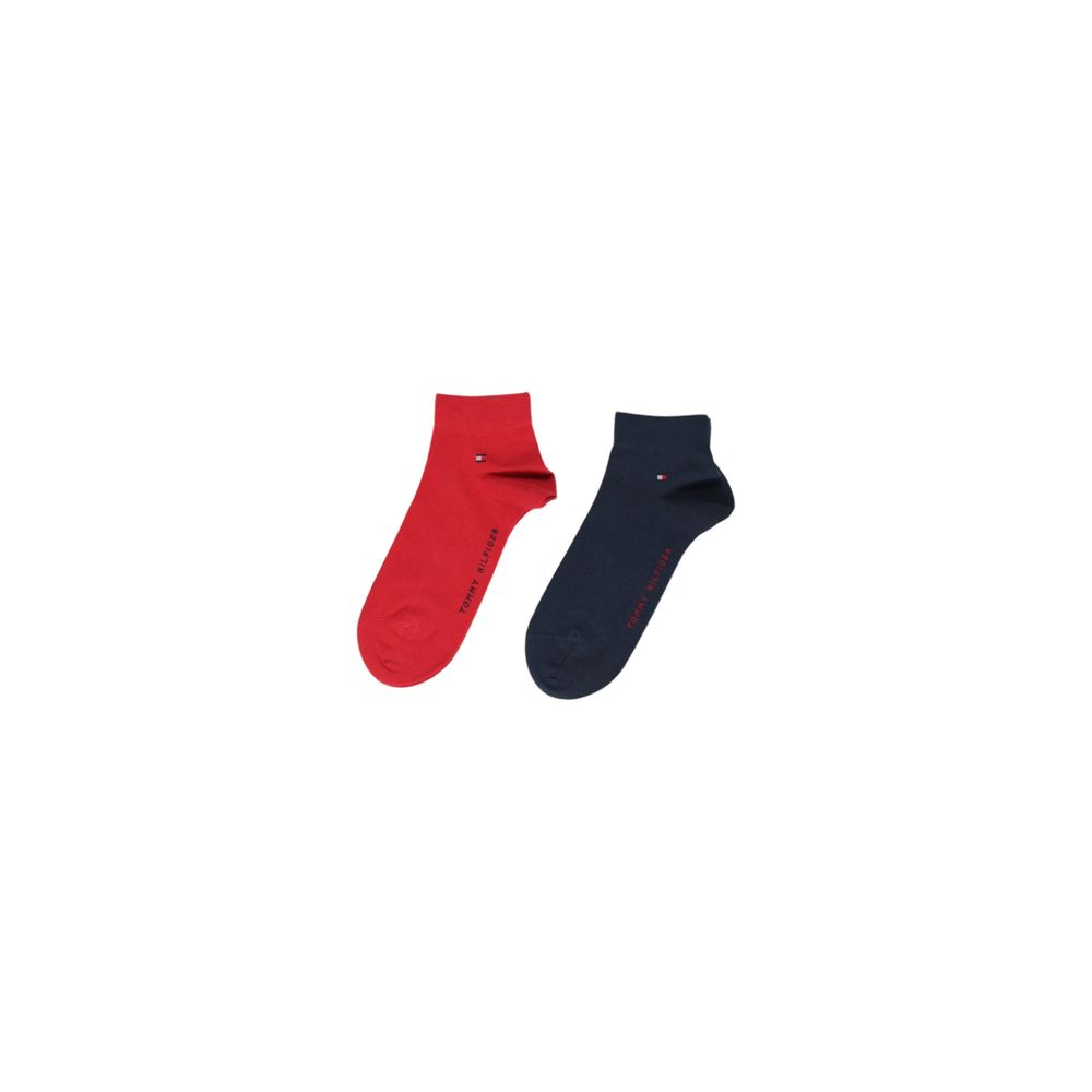 Tommy Hilfiger Red Cotton Sock - Beyzy Store - Tommy Hilfiger