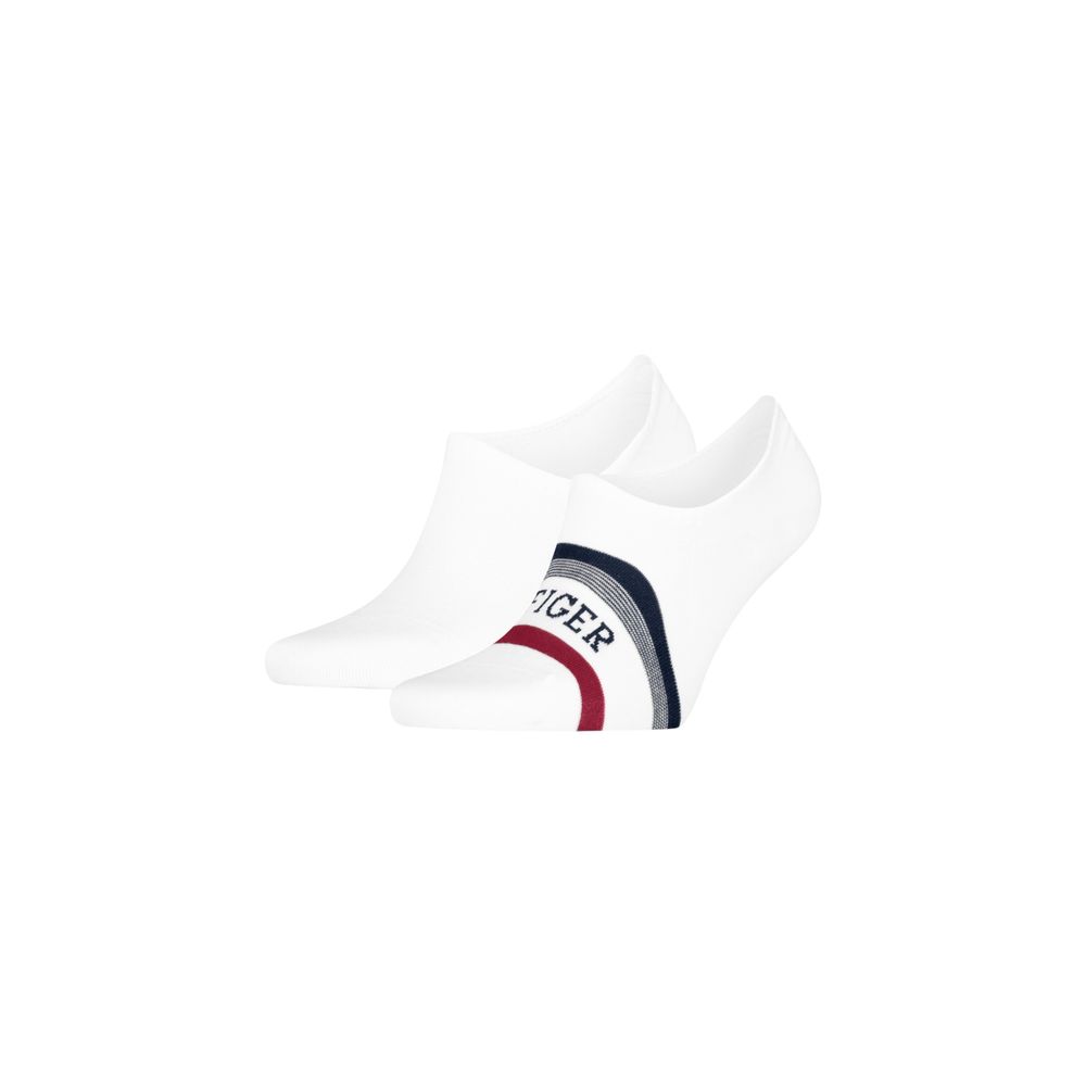 Tommy Hilfiger White Cotton Sock - Beyzy Store - Tommy Hilfiger