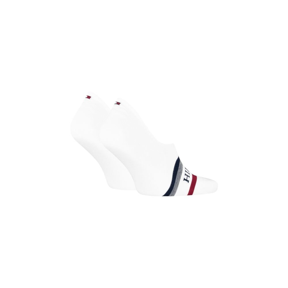 Tommy Hilfiger White Cotton Sock - Beyzy Store - Tommy Hilfiger