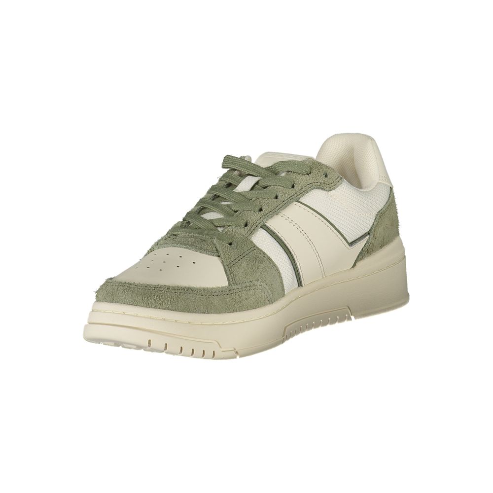 Tommy Hilfiger White Leather Men Sneaker - Beyzy Store - Tommy Hilfiger