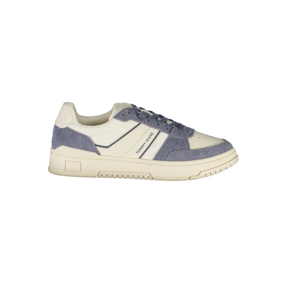 Tommy Hilfiger White Leather Men Sneaker - Beyzy Store - Tommy Hilfiger