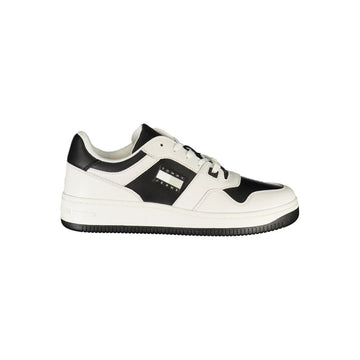 Tommy Hilfiger White Leather Mens Sneaker - Beyzy Store - Tommy Hilfiger
