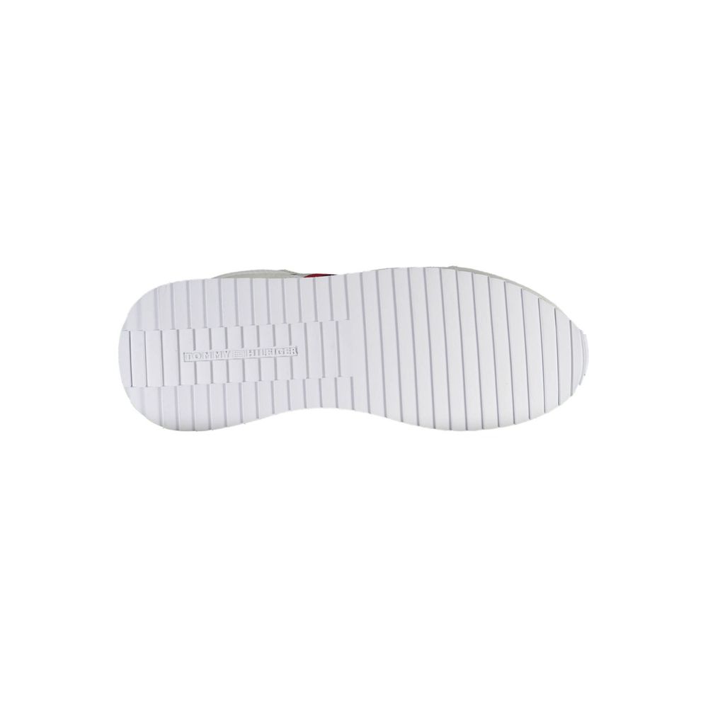 Tommy Hilfiger White Polyester Men Sneaker - Beyzy Store - Tommy Hilfiger
