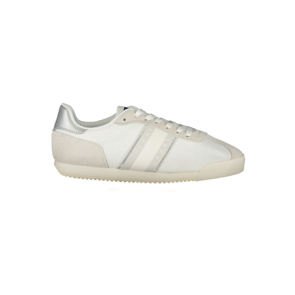 Tommy Hilfiger White Polyester Women Sneaker - Beyzy Store - Tommy Hilfiger
