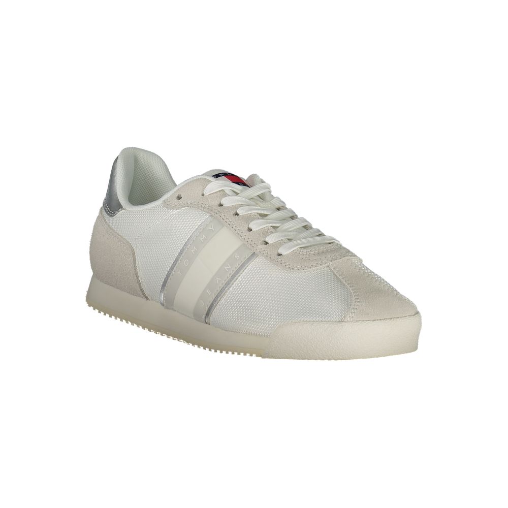 Tommy Hilfiger White Polyester Women Sneaker - Beyzy Store - Tommy Hilfiger