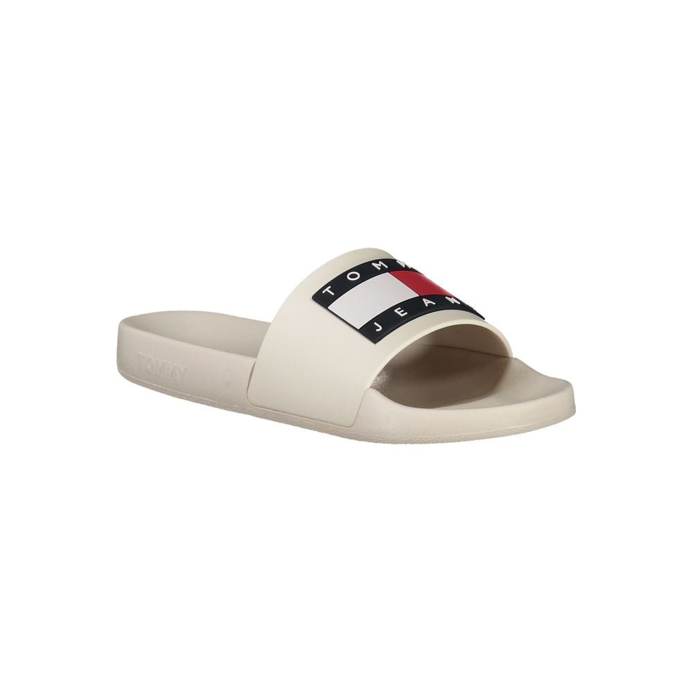 Tommy Hilfiger White Polyethylene Women Sandal - Beyzy Store - Tommy Hilfiger