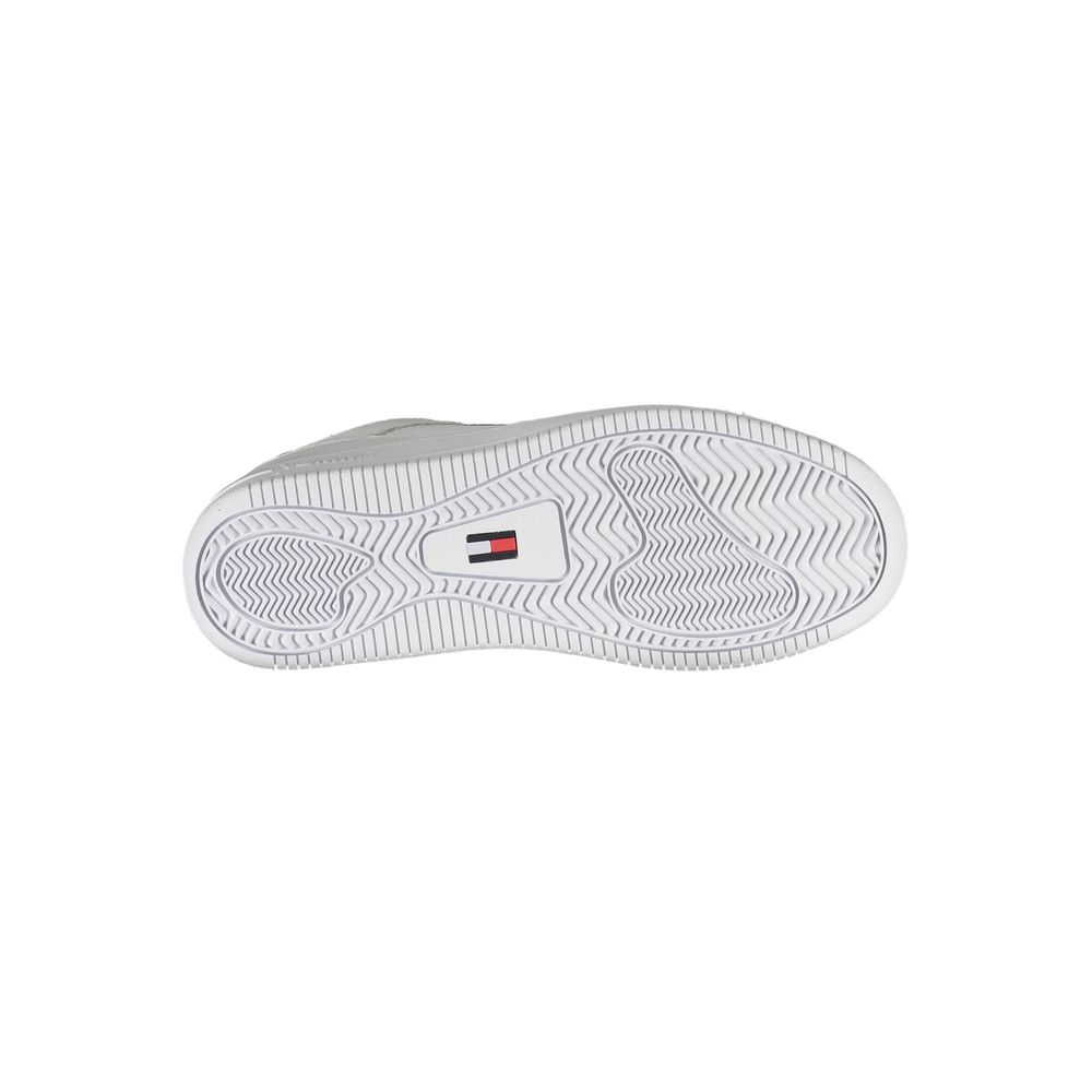 Tommy Hilfiger White Recycled Polyester Women Sneaker - Beyzy Store - Tommy Hilfiger